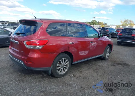 2014 Nissan Pathfinder S z USA, uszkodzony, nr VIN 5N1AR2MM2EC632471